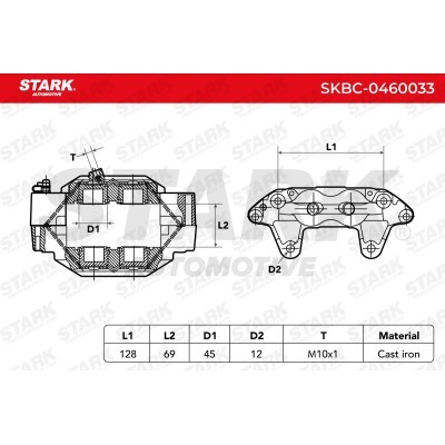 Bremssattel Stark SKBC-0460033 SKBC-0460033 - foto 4