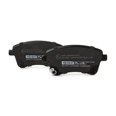 Bremsbeläge Satz RIDEX 402B0609P 402B0609P - foto 4