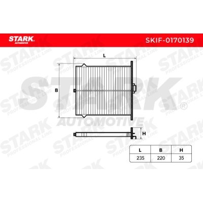 Filter, Innenraumluft Stark SKIF-0170139 SKIF-0170139 - foto 5