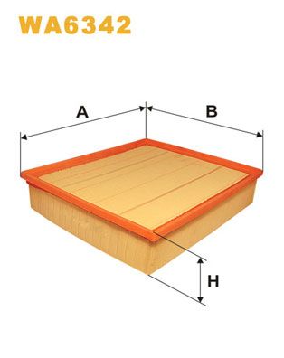 Luftfilter WIX FILTERS WA6342 WA6342 - foto 1