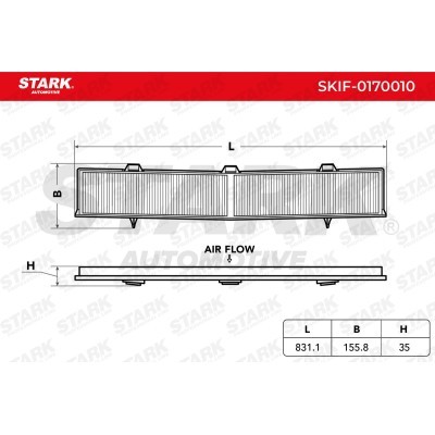 Filter, Innenraumluft Stark SKIF-0170010 SKIF-0170010 - foto 2