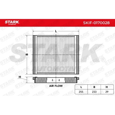 Filter, Innenraumluft Stark SKIF-0170028 SKIF-0170028 - foto 4