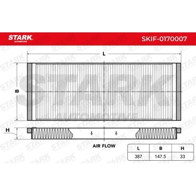 Filter, Innenraumluft Stark SKIF-0170007 SKIF-0170007 - foto 5
