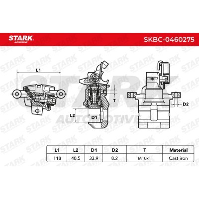 Bremssattel Stark SKBC-0460275 SKBC-0460275 - foto 5