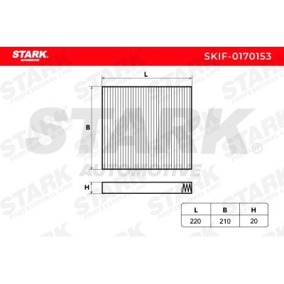Filter, Innenraumluft Stark SKIF-0170153 SKIF-0170153 - foto 6
