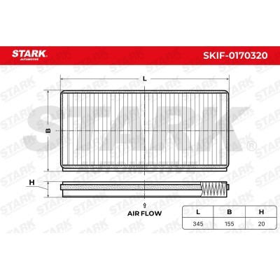 Filter, Innenraumluft Stark SKIF-0170320 SKIF-0170320 - foto 6