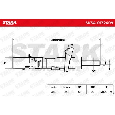 Stoßdämpfer Stark SKSA-0132409 SKSA-0132409 - foto 6