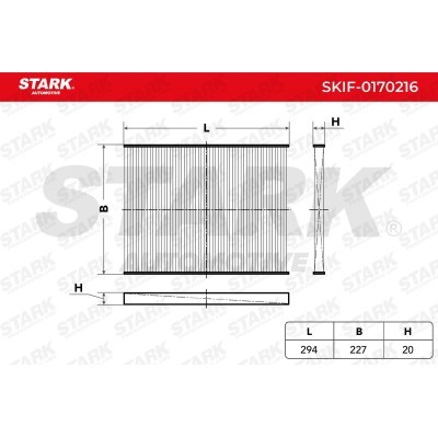 Filter, Innenraumluft Stark SKIF-0170216 SKIF-0170216 - foto 3