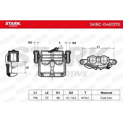 Bremssattel Stark SKBC-0461370 SKBC-0461370 - foto 6