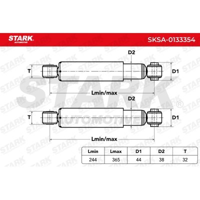 Stoßdämpfer Stark SKSA-0133354 SKSA-0133354 - foto 4