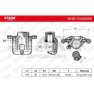 Bremssattel Stark SKBC-0460050 SKBC-0460050 - foto 6