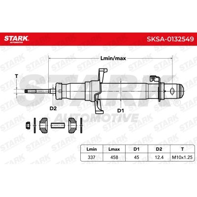 Stoßdämpfer Stark SKSA-0132549 SKSA-0132549 - foto 7