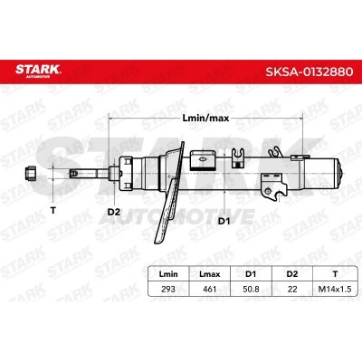 Stoßdämpfer Stark SKSA-0132880 SKSA-0132880 - foto 6