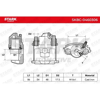 Bremssattel Stark SKBC-0460306 SKBC-0460306 - foto 4