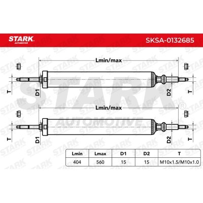 Stoßdämpfer Stark SKSA-0132685 SKSA-0132685 - foto 3