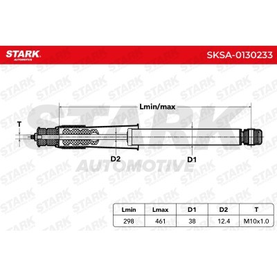 Stoßdämpfer Stark SKSA-0130233 SKSA-0130233 - foto 3