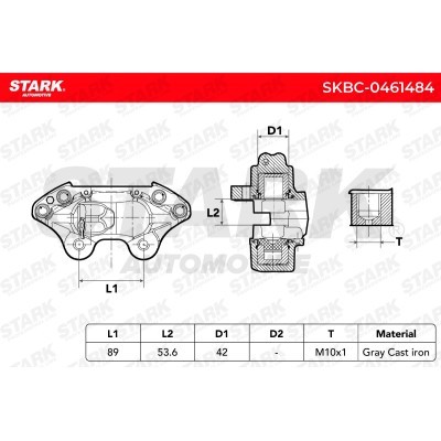 Bremssattel Stark SKBC-0461484 SKBC-0461484 - foto 3