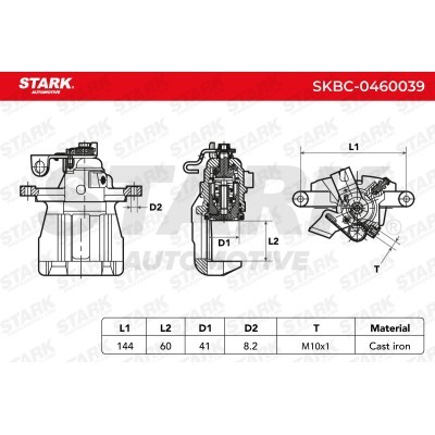 Bremssattel Stark SKBC-0460039 SKBC-0460039 - foto 4