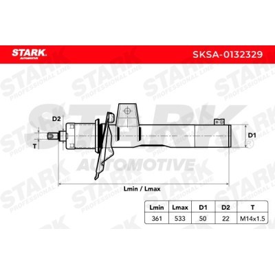 Stoßdämpfer Stark SKSA-0132329 SKSA-0132329 - foto 4