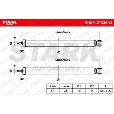 Stoßdämpfer Stark SKSA-0132642 SKSA-0132642 - foto 3