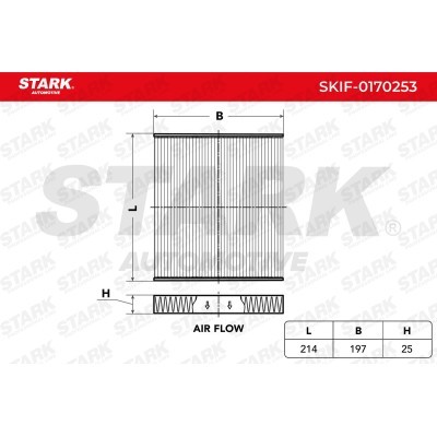 Filter, Innenraumluft Stark SKIF-0170253 SKIF-0170253 - foto 8