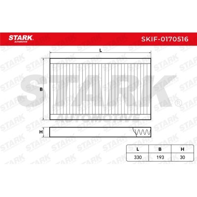 Filter, Innenraumluft Stark SKIF-0170516 SKIF-0170516 - foto 2