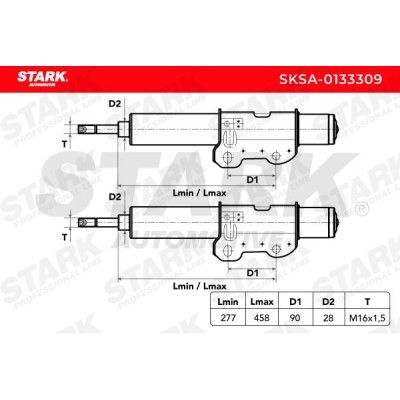 Stoßdämpfer Stark SKSA-0133309 SKSA-0133309 - foto 4