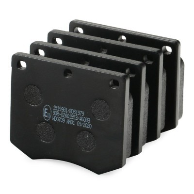 Bremsbeläge Satz RIDEX 402B0927 402B0927 - foto 4