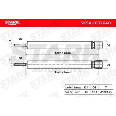 Stoßdämpfer Stark SKSA-0132640 SKSA-0132640 - foto 4