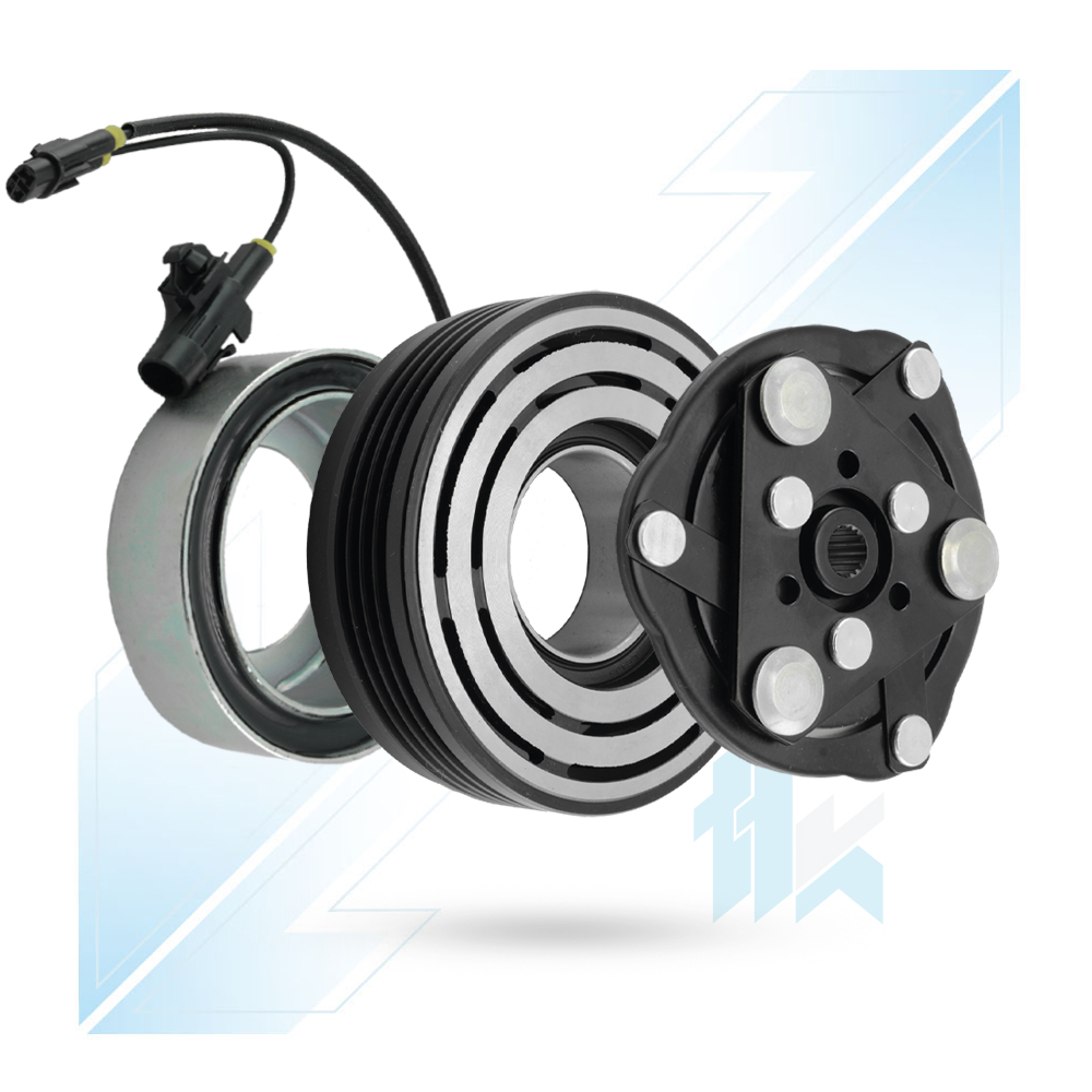 Klimakompressor Magnetkupplung (12V) MITSUBISHI MSC60 4PK (PV4) Ø90/Ø90 Suzuki 112M060400 - foto 1