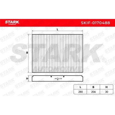 Filter, Innenraumluft Stark SKIF-0170488 SKIF-0170488 - foto 2