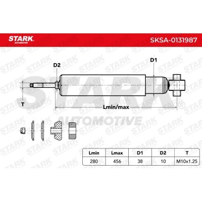 Stoßdämpfer Stark SKSA-0131987 SKSA-0131987 - foto 3