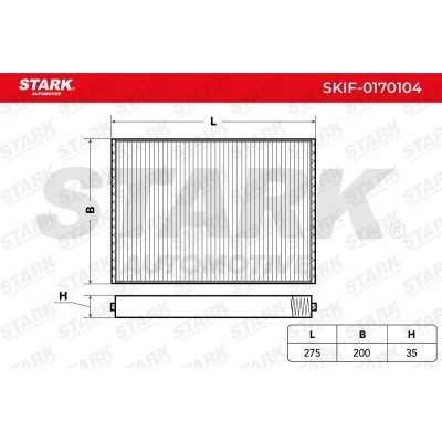 Filter, Innenraumluft Stark SKIF-0170104 SKIF-0170104 - foto 4