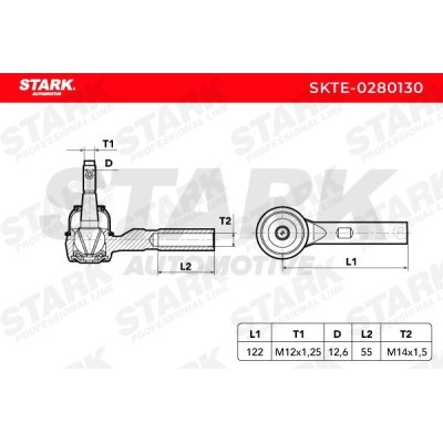 Spurstangenkopf Stark SKTE-0280130 SKTE-0280130 - foto 3