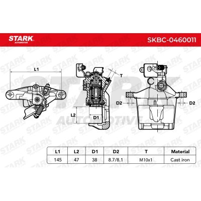 Bremssattel Stark SKBC-0460011 SKBC-0460011 - foto 3