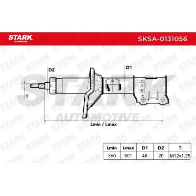Stoßdämpfer Stark SKSA-0131056 SKSA-0131056 - foto 9