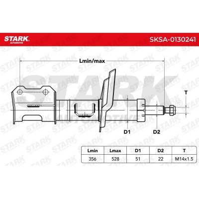 Stoßdämpfer Stark SKSA-0130241 SKSA-0130241 - foto 3