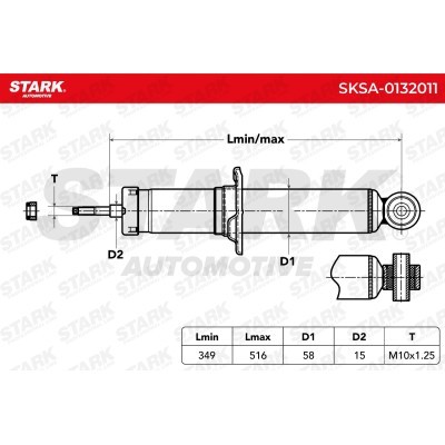 Stoßdämpfer Stark SKSA-0132011 SKSA-0132011 - foto 3