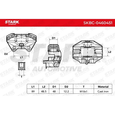 Bremssattel Stark SKBC-0460451 SKBC-0460451 - foto 6