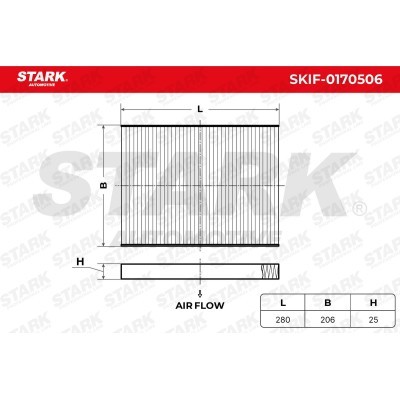 Filter, Innenraumluft Stark SKIF-0170506 SKIF-0170506 - foto 5