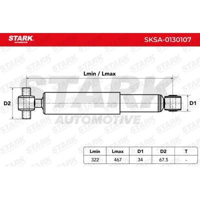 Stoßdämpfer Stark SKSA-0130107 SKSA-0130107 - foto 3