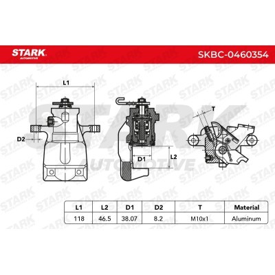 Bremssattel Stark SKBC-0460354 SKBC-0460354 - foto 3