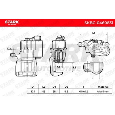 Bremssattel Stark SKBC-0460831 SKBC-0460831 - foto 6
