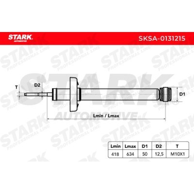 Stoßdämpfer Stark SKSA-0131215 SKSA-0131215 - foto 4