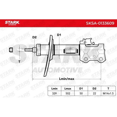 Stoßdämpfer Stark SKSA-0133609 SKSA-0133609 - foto 6