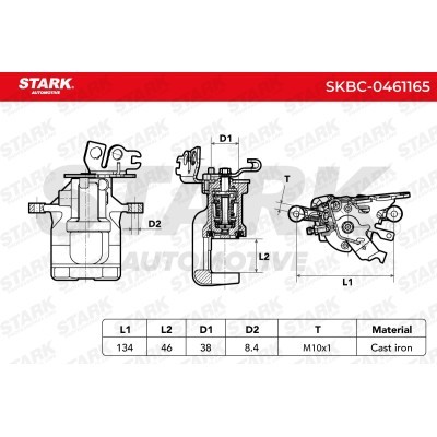 Bremssattel Stark SKBC-0461165 SKBC-0461165 - foto 6