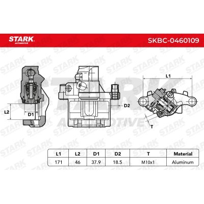 Bremssattel Stark SKBC-0460109 SKBC-0460109 - foto 4