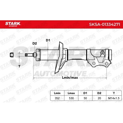 Stoßdämpfer Stark SKSA-01334271 SKSA-01334271 - foto 7