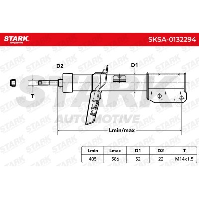 Stoßdämpfer Stark SKSA-0132294 SKSA-0132294 - foto 7