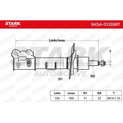 Stoßdämpfer Stark SKSA-0133587 SKSA-0133587 - foto 6